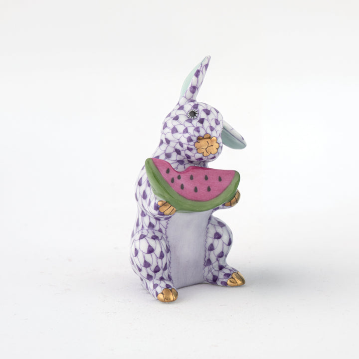 Herend Bunny with Watermelon