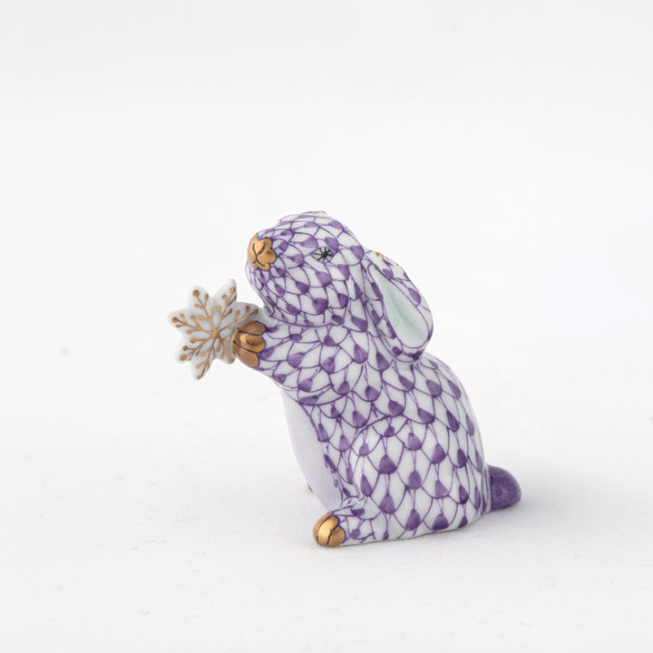 Herend Snowflake Bunny