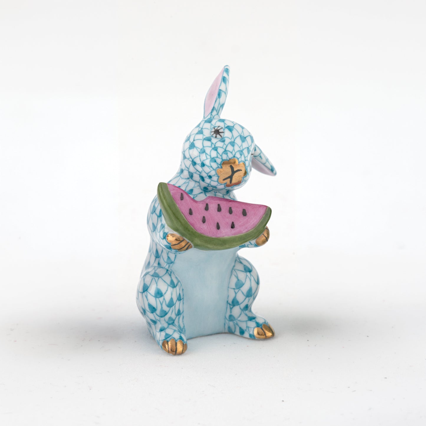 Herend Bunny with Watermelon