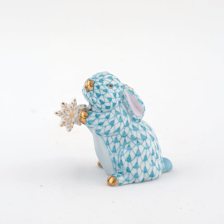 Herend Snowflake Bunny