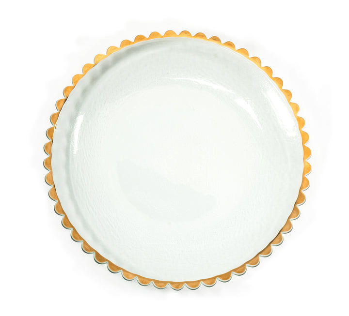 Annieglass Sweetie Round Platter 14.5"