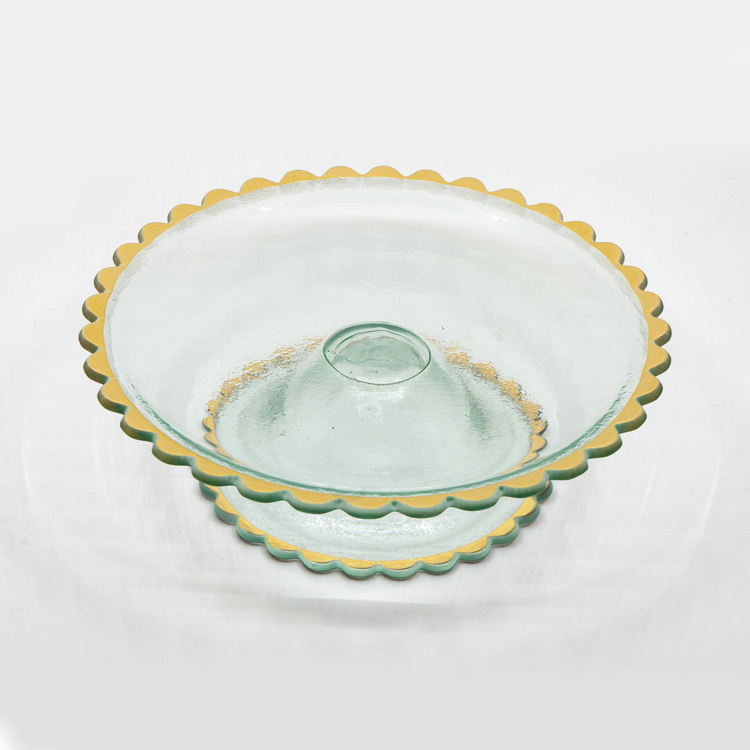 Annieglass Sweetie Small Cake Stand 10 1/4"