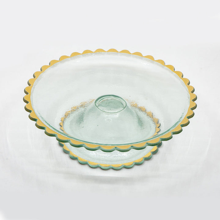 Annieglass Sweetie Small Cake Stand 10 1/4"