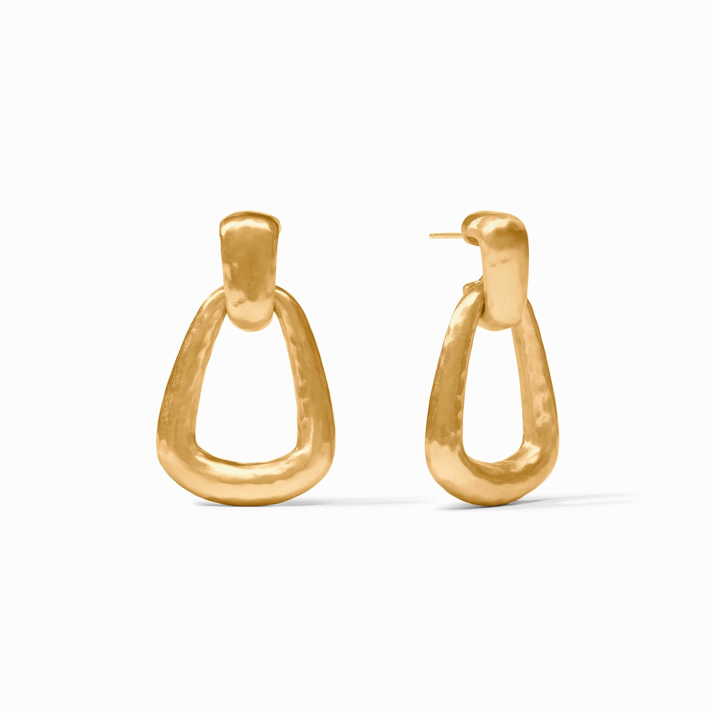 Julie Vos Sahara Demi Doorknocker Earring - Gold