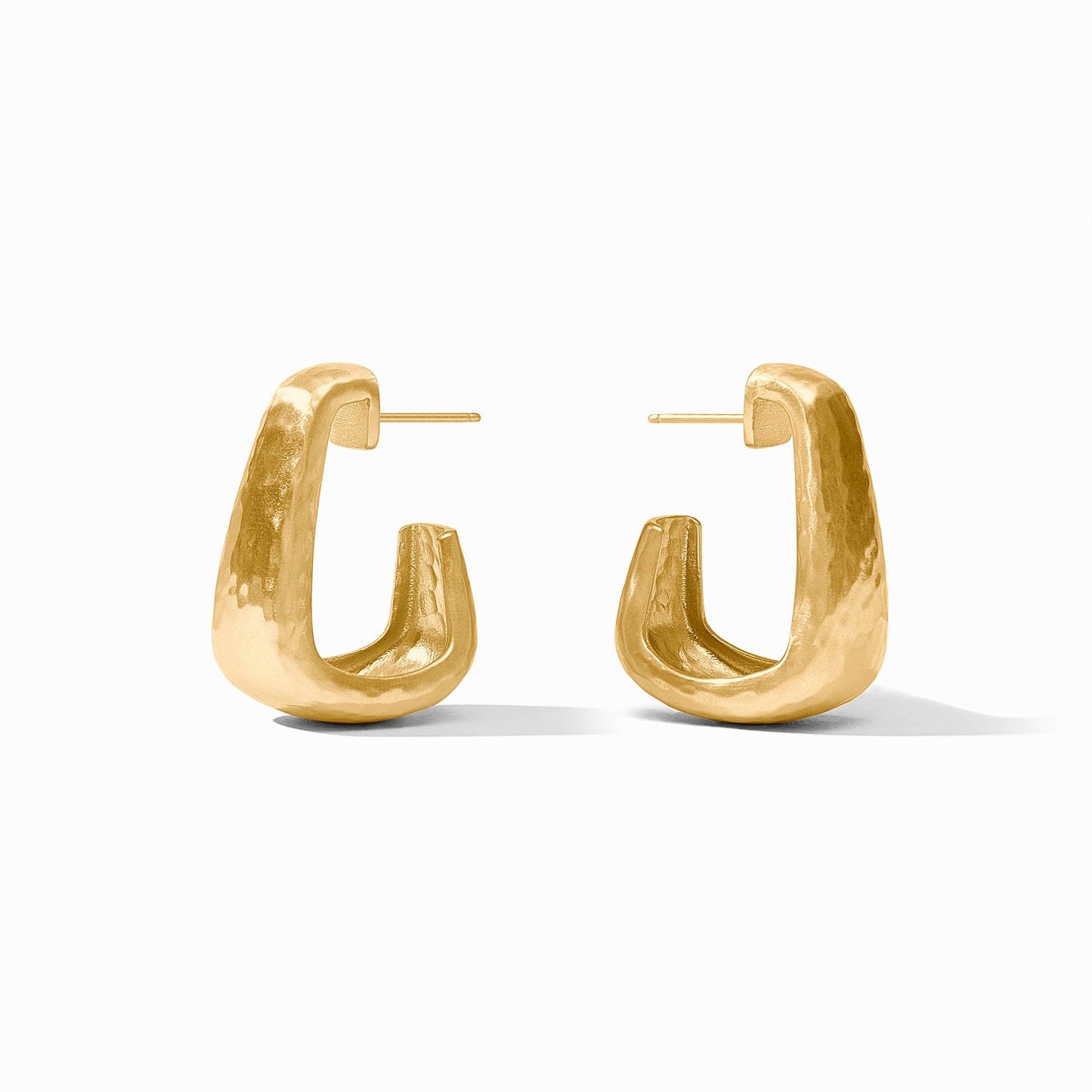 Julie Vos Sahara Hoop Gold