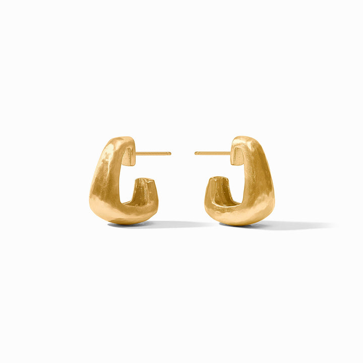 Julie Vos Sahara Hoop Gold