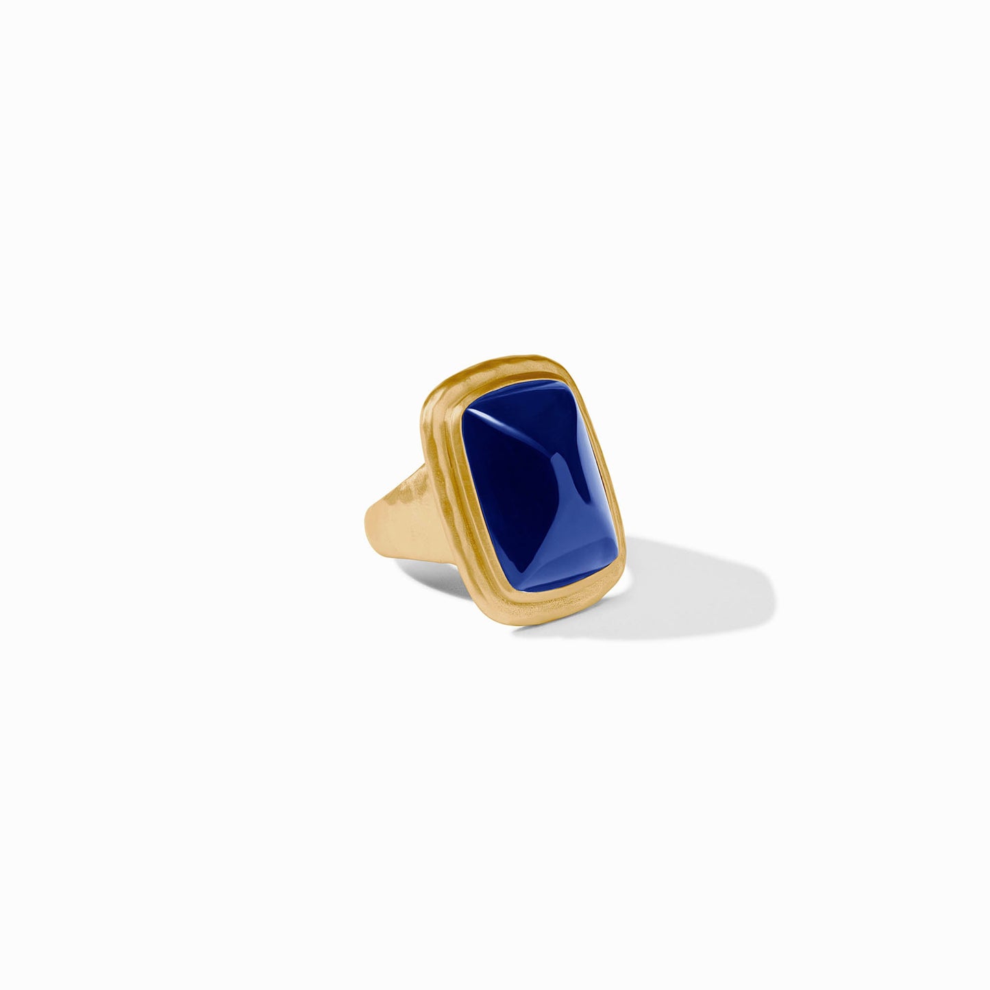 Julie Vos Sahara Stone Ring - Iridescent Sapphire Blue