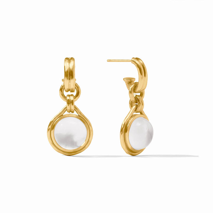 Solara Hoop and Charm Earring