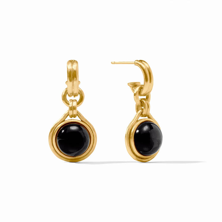 Solara Hoop and Charm Earring