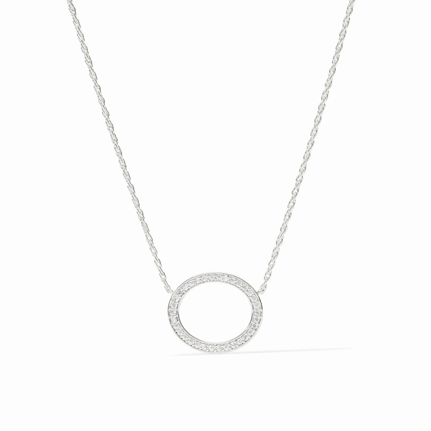 Julie Vos Stardust Delicate Necklace - Silver