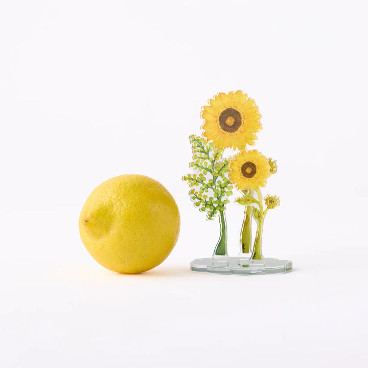 Kimberly Hodges Sunflower/Maidenhair Fern Petit Bouquet Acrylic Mini Set