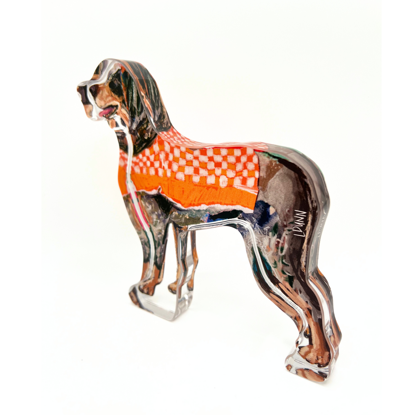 Lauren Dunn Tennessee Gameday Acrylic Dog