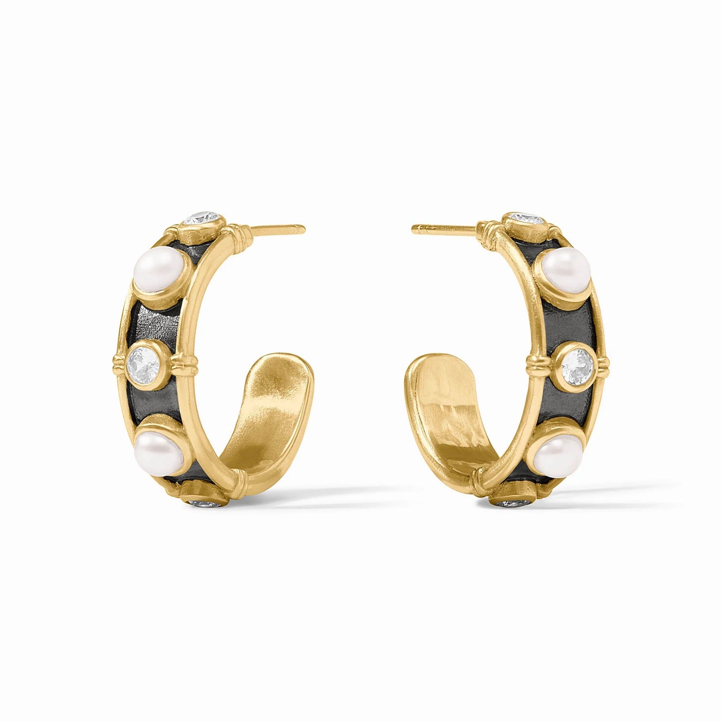 Julie Vos Tribeca Hoop - Pearl