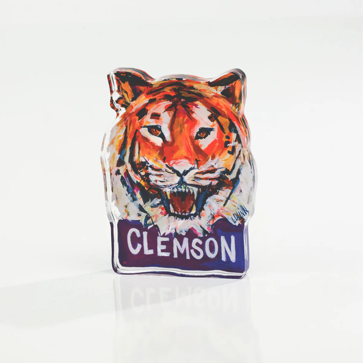Lauren Dunn Clemson Tiger Acrylic