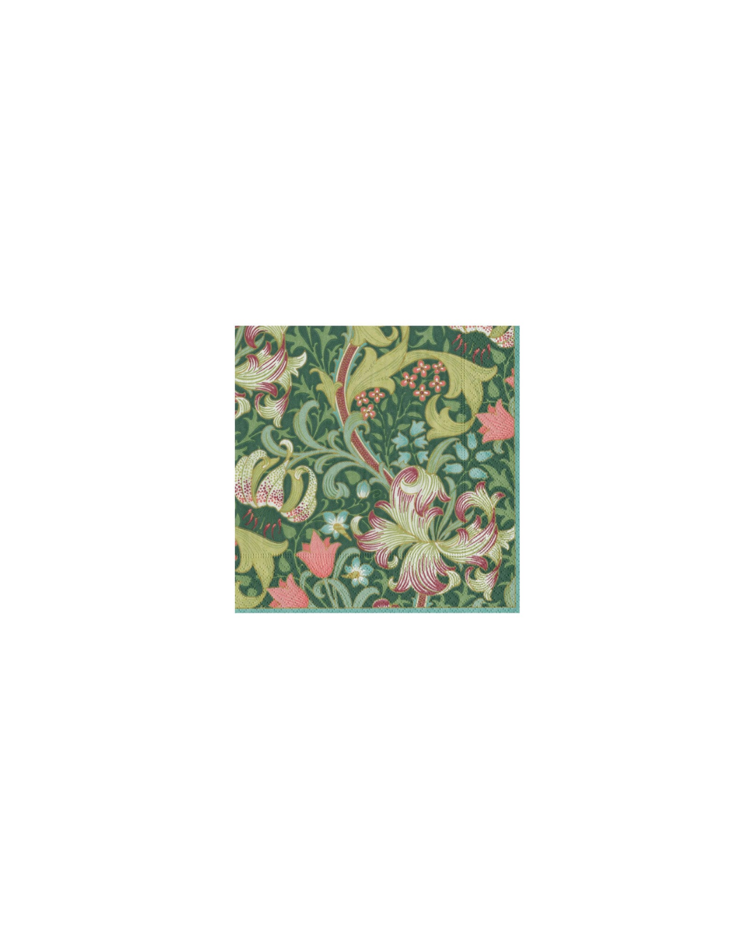 Golden Lily Forest Napkin