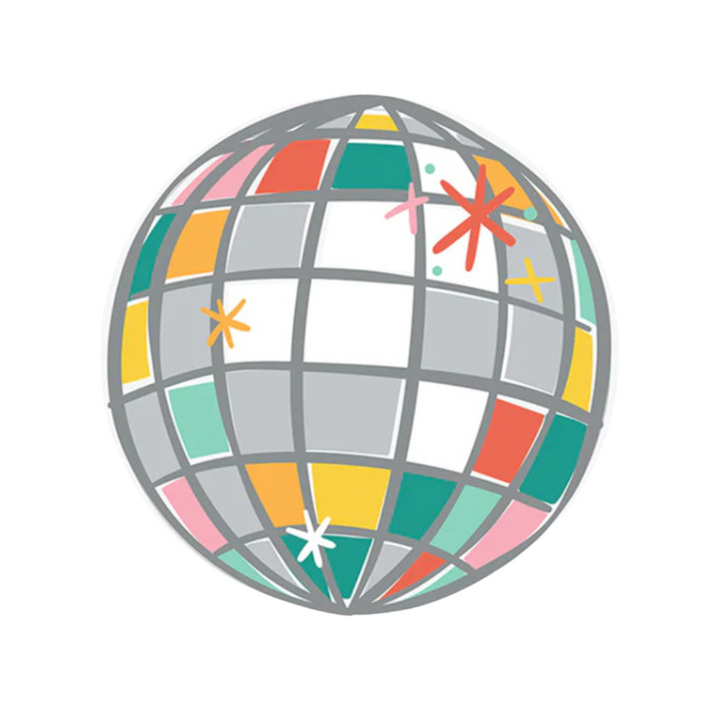Happy Everything 2024 Spring Party Let's Disco Attachment *SOLD AS IS, MAY HAVE CRAZING