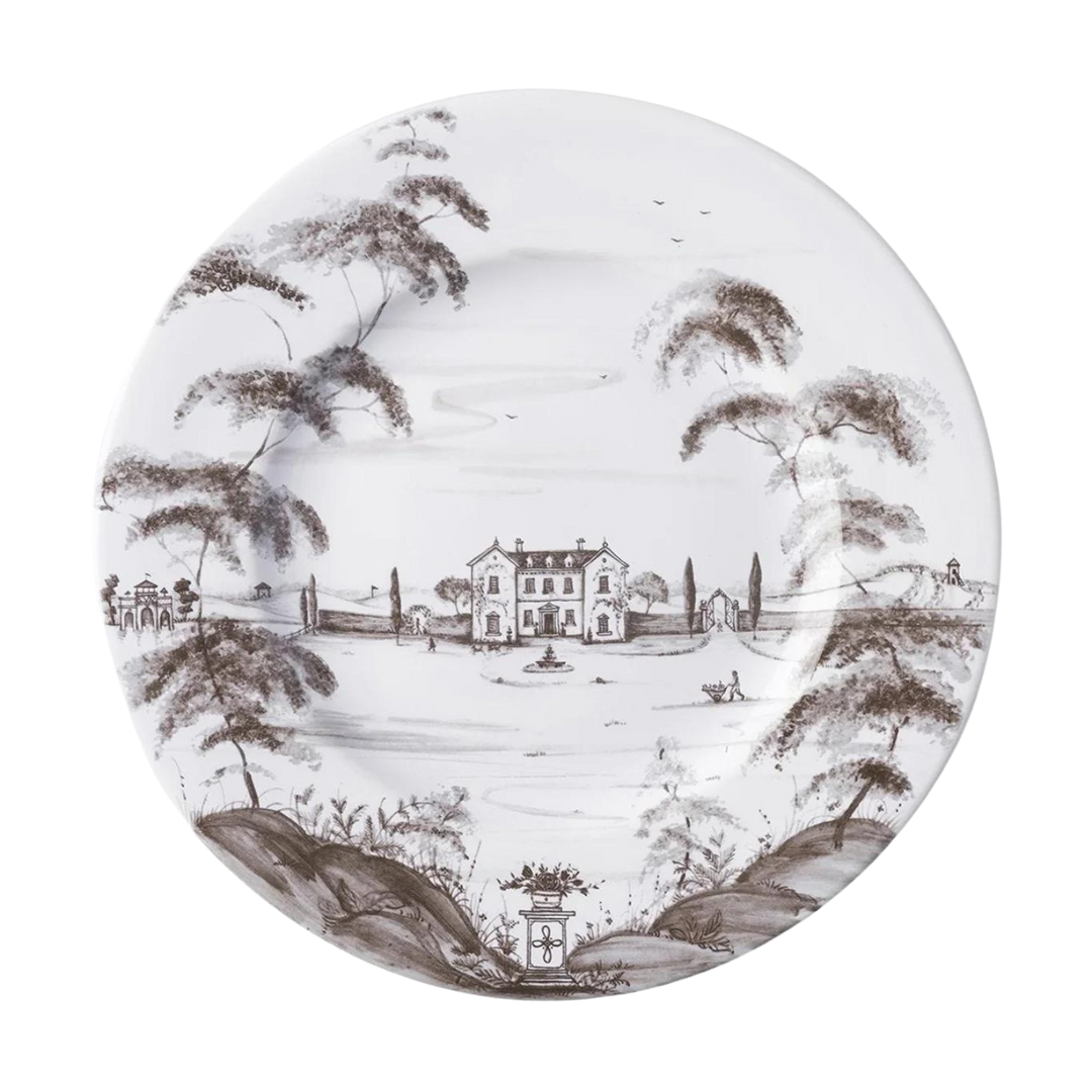 Country Estate Dinner Plate, Flint