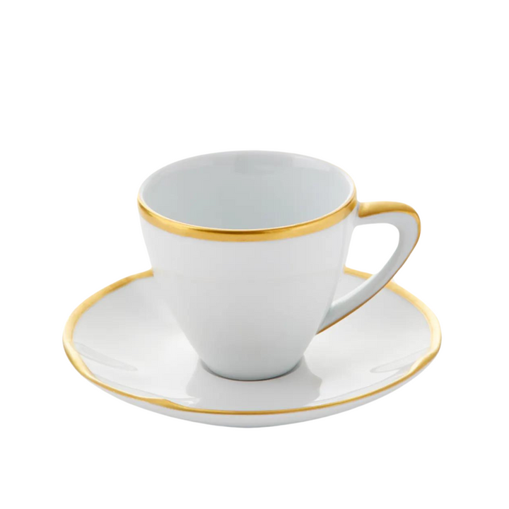 Simply Elegant Teacup & Saucer