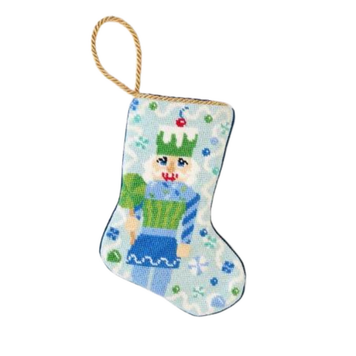 Bauble Stockings Sugary Sweet Nutcracker in Blue