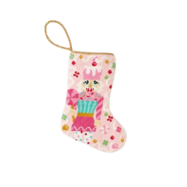 Bauble Stockings Sugary Sweet Nutcracker in Pink