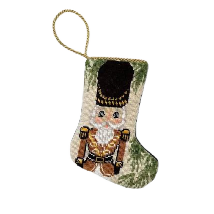 Bauble Stockings Vietri Nutcracker Gold