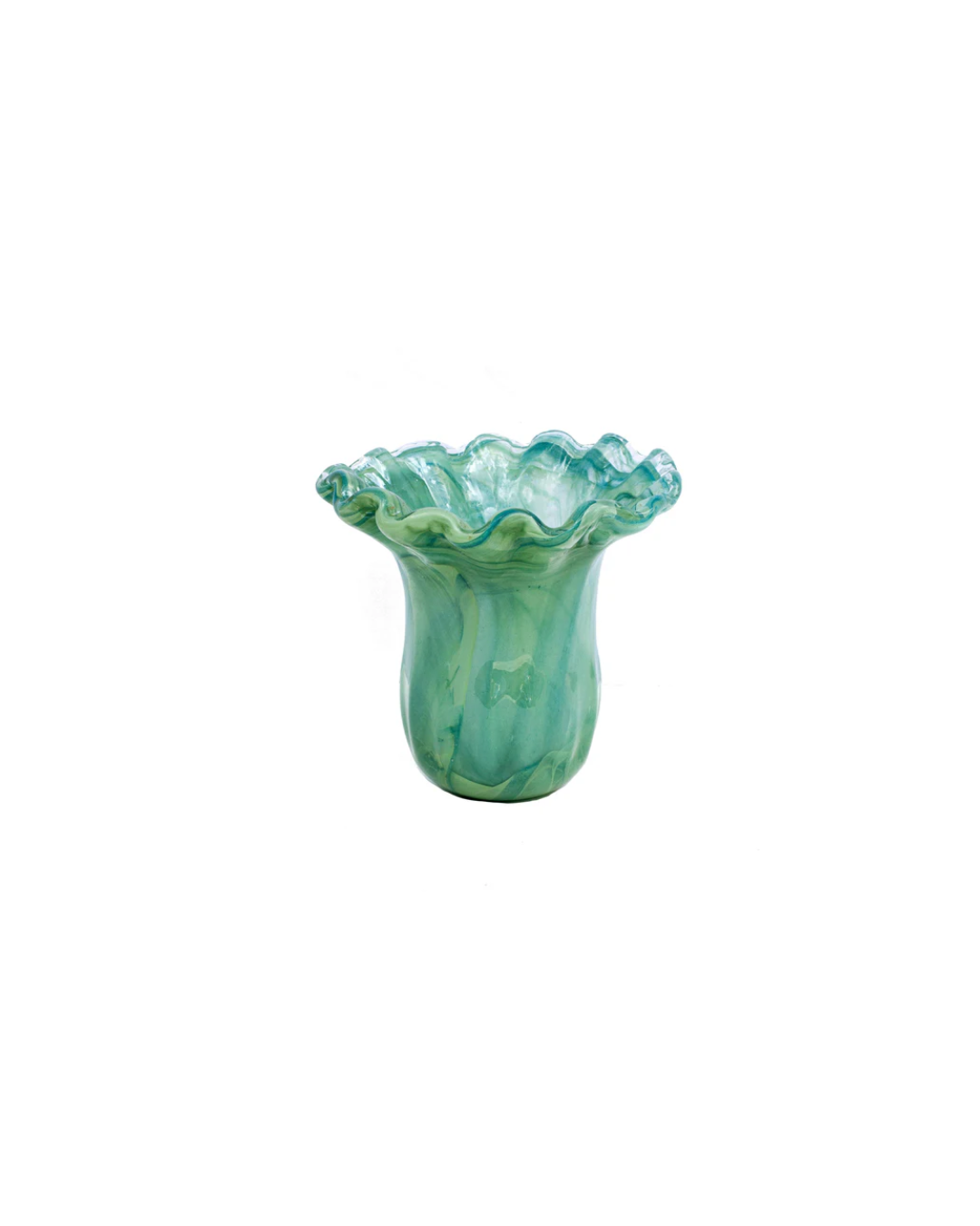 Onda Glass Small Tulip Vase