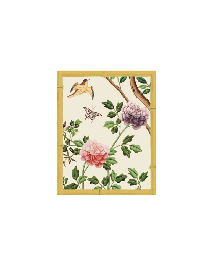 Caspari Chinese Wallpaper Bridge Tallies