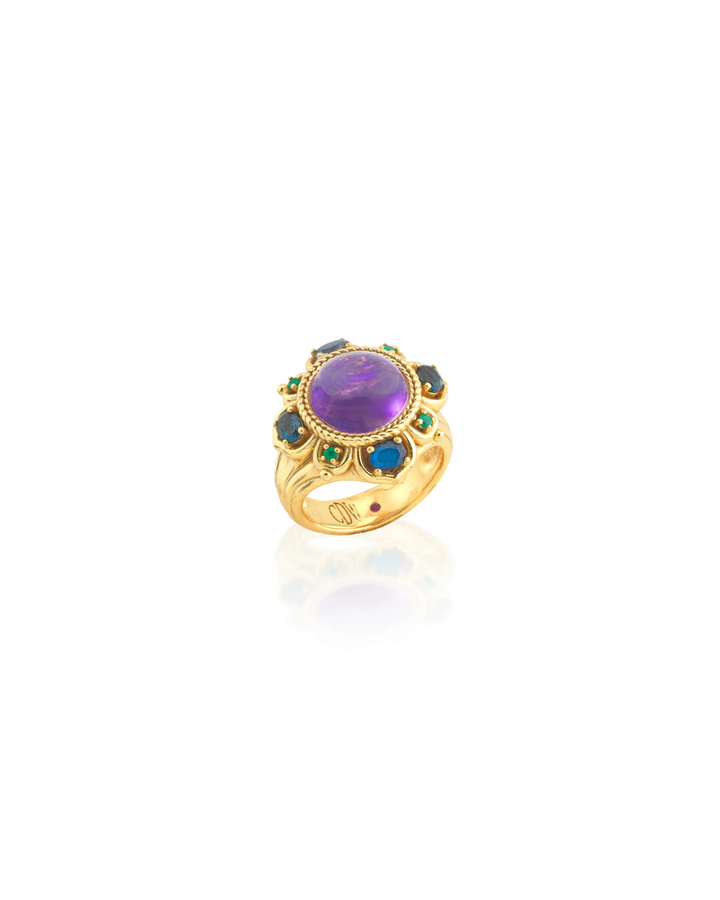 Capucine de Wulf Contessa Belle Nuit Ring, Multi