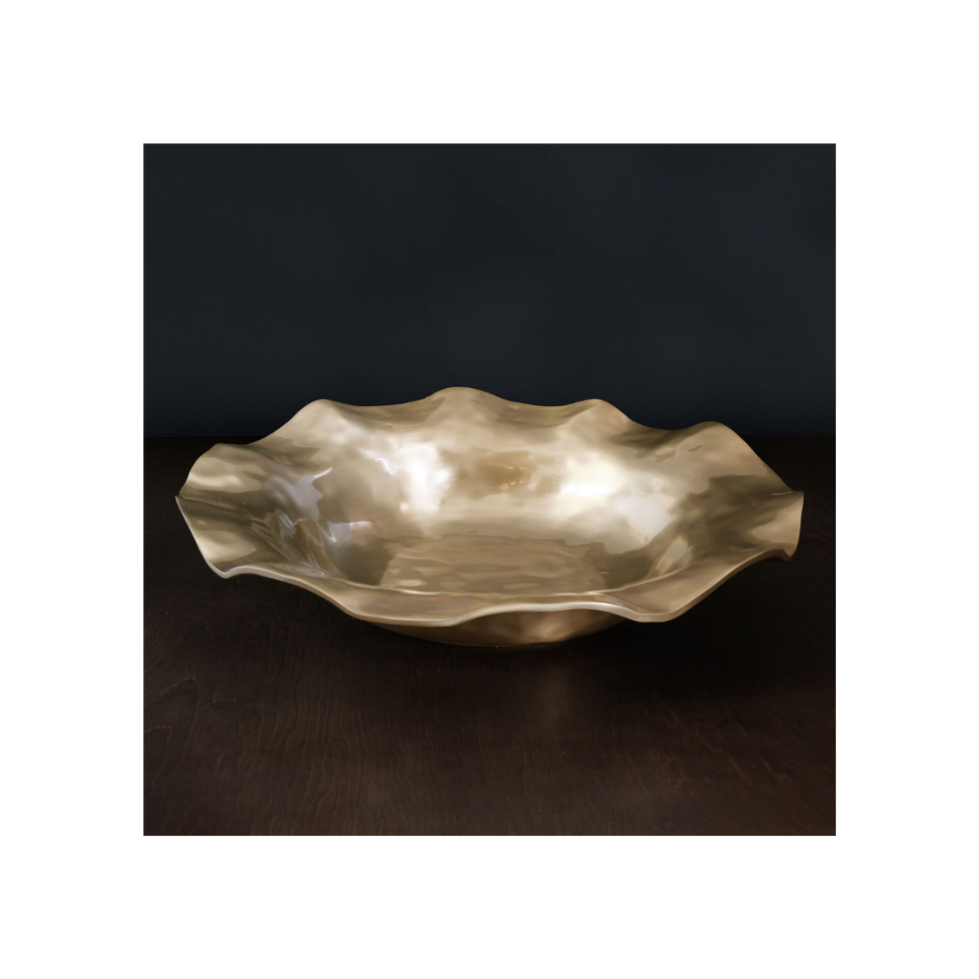 Sierra Modern Sarah Large Bowl Gold