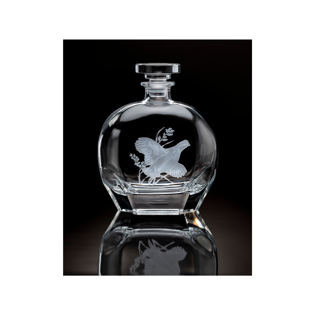 Round Crystal Decanter