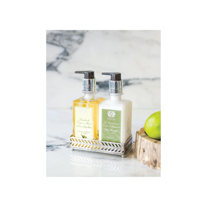 Antica Farmacista Nickel Bath and Body Tray