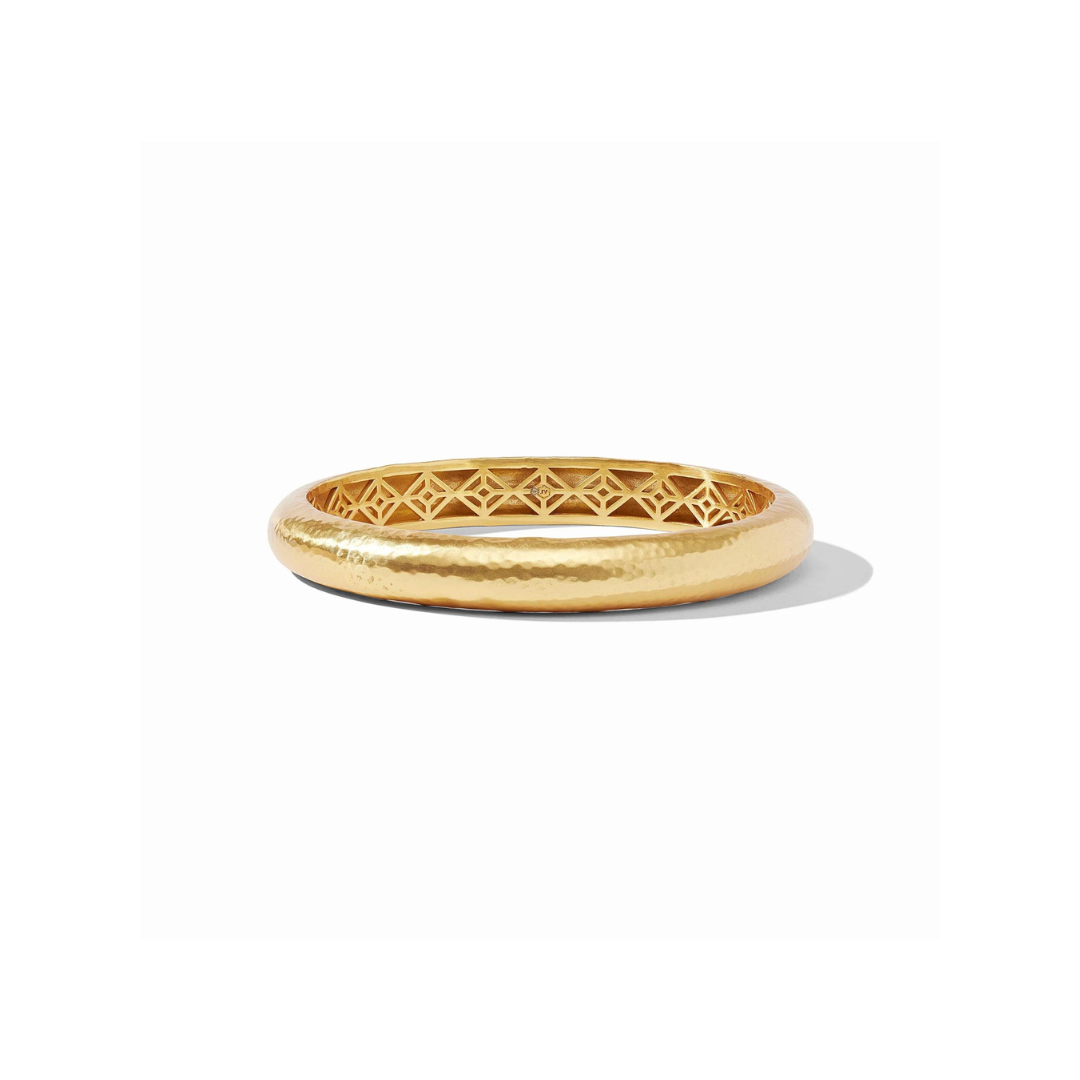 Julie Vos Havana Statement Bangle-Gold