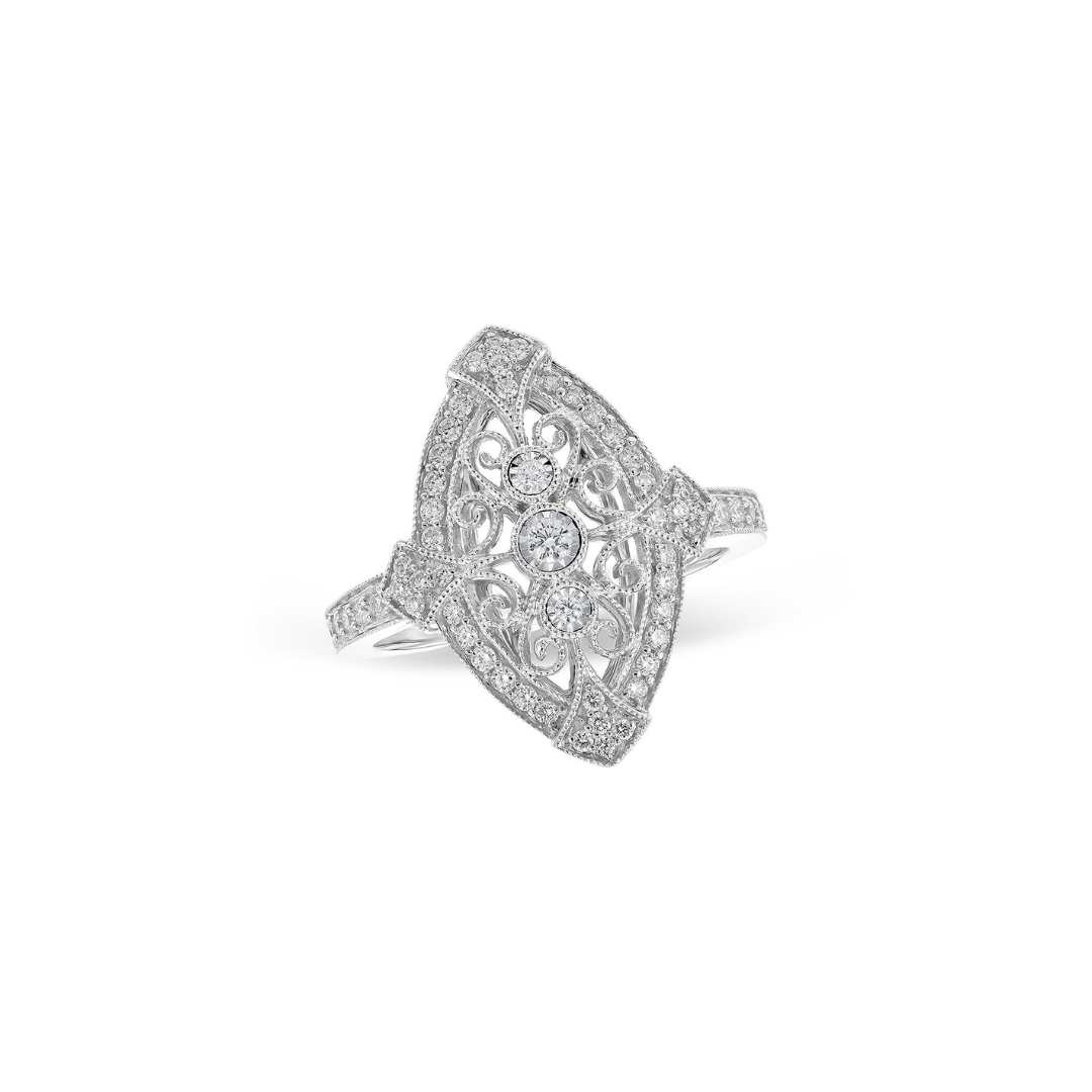 14Y LDS Diamond Ring .40 TW