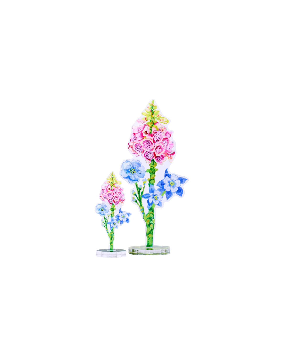 Foxglove Acrylic Single Flower