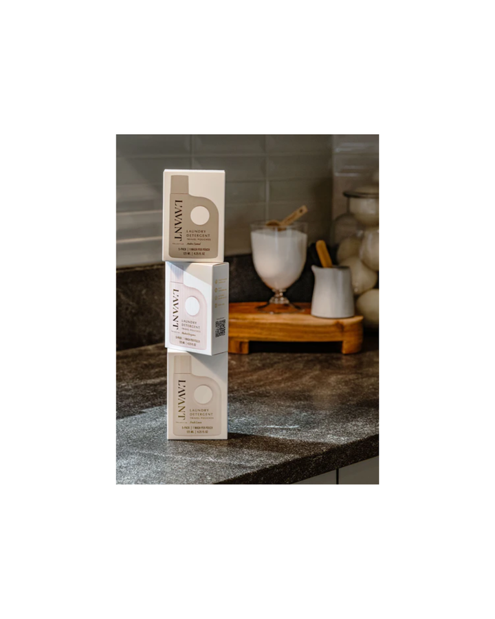 Laundry Detergent Travel Pack, Set of 5