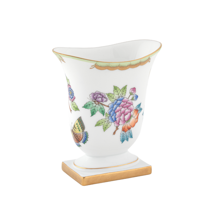 Herend Vase On A Base, Queen Victoria