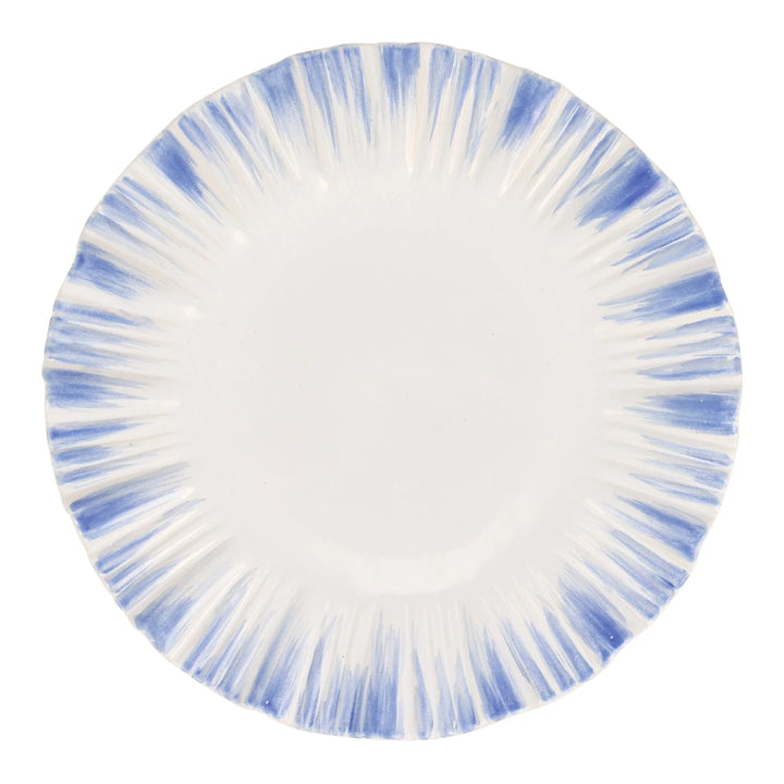 Bari Blue and White Small Round Platter