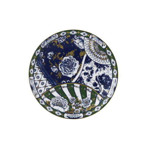 Royal Crown Derby Victoria's Garden, Blue & Green