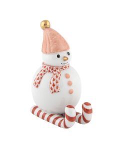 Herend Skiing Snowman