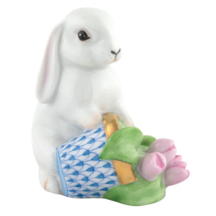 Herend Flowerpot Bunny