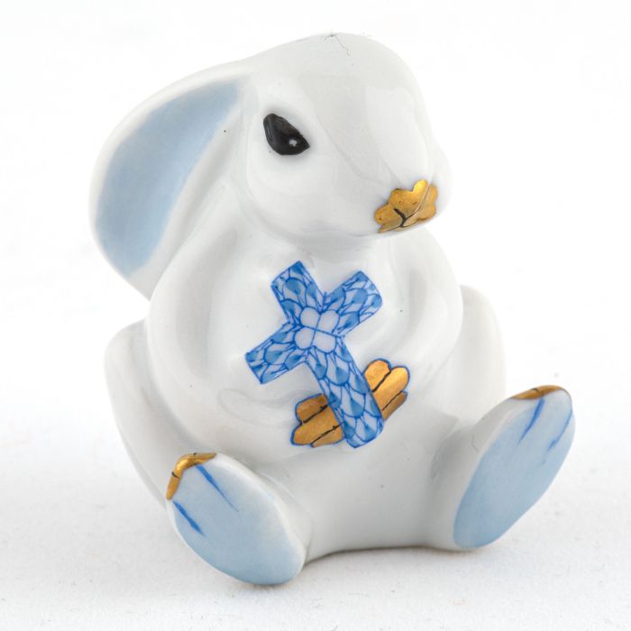 Herend Bunny with Cross