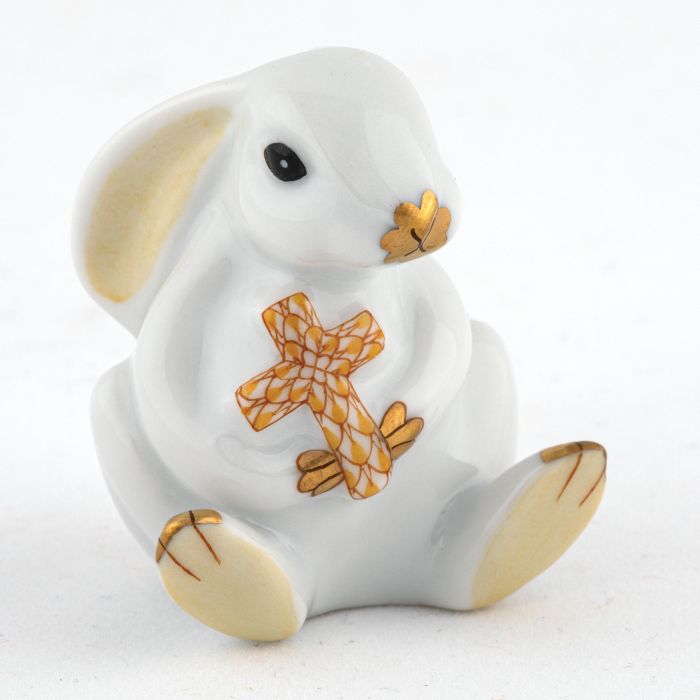 Herend Bunny with Cross