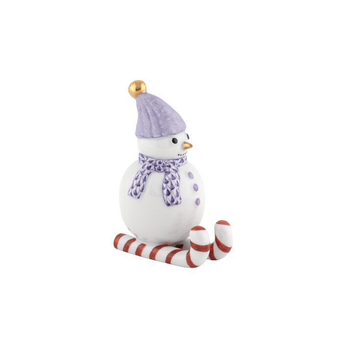 Herend Skiing Snowman