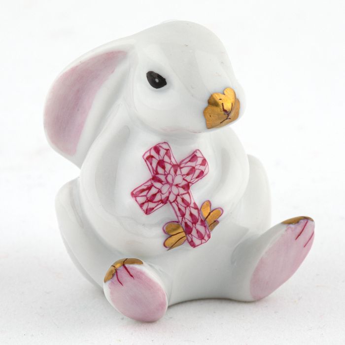 Herend Bunny with Cross