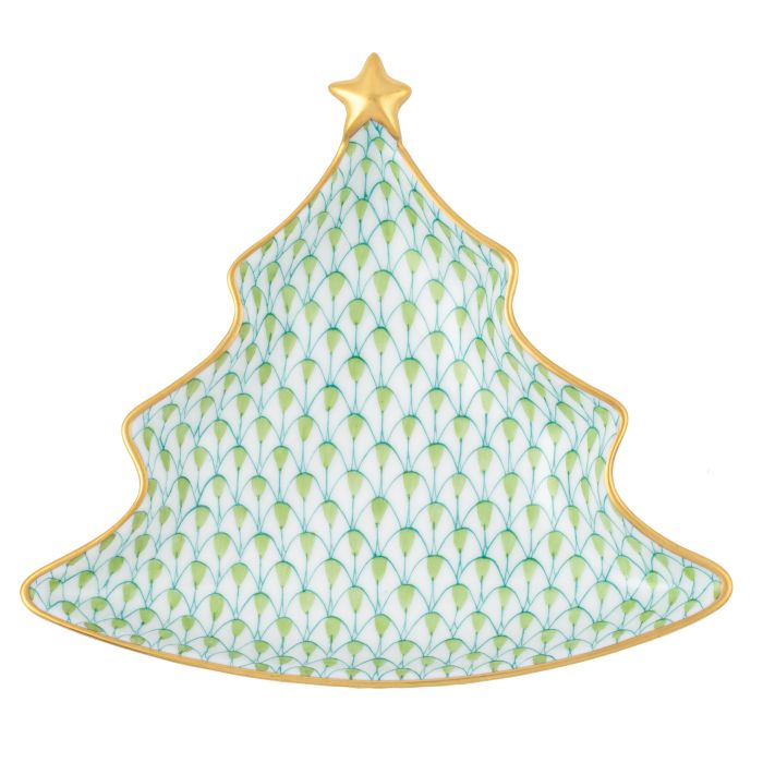 Herend Christmas Tree Dish
