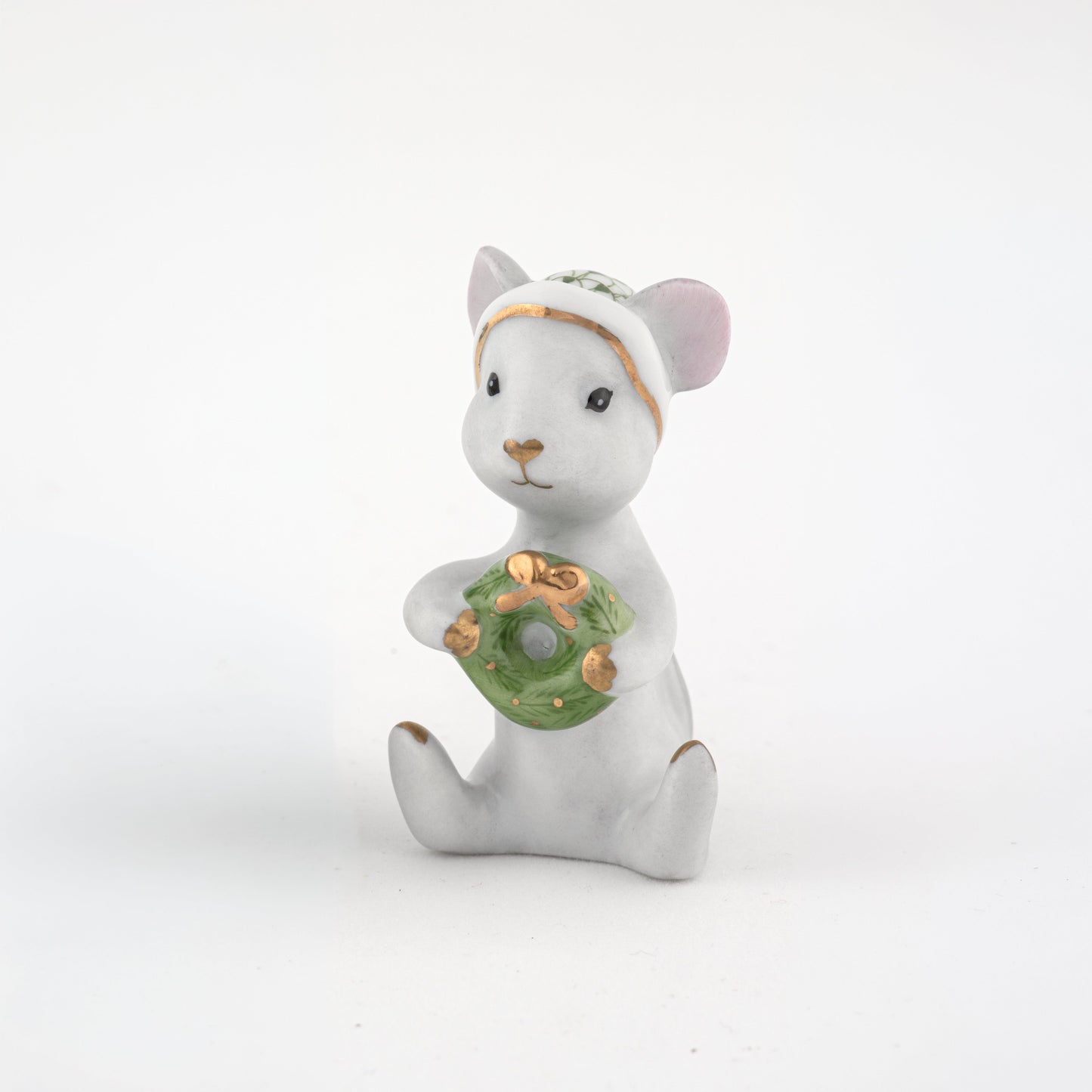 Herend Christmas Mouse