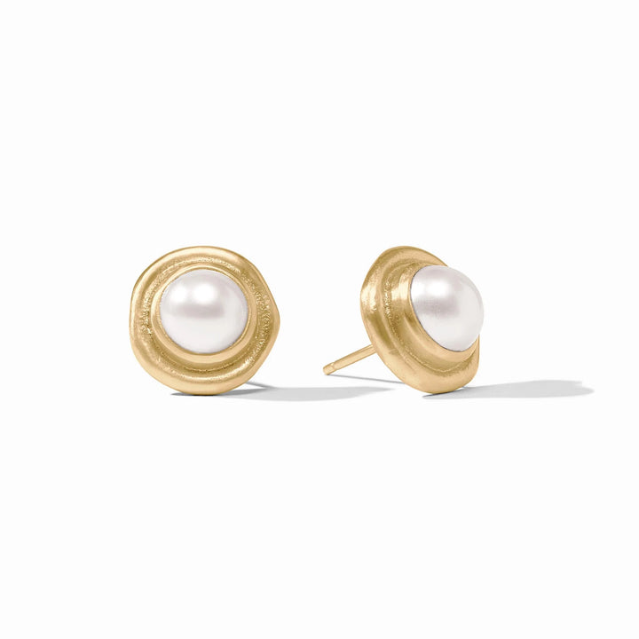 Julie Vos Wave Stone Studs