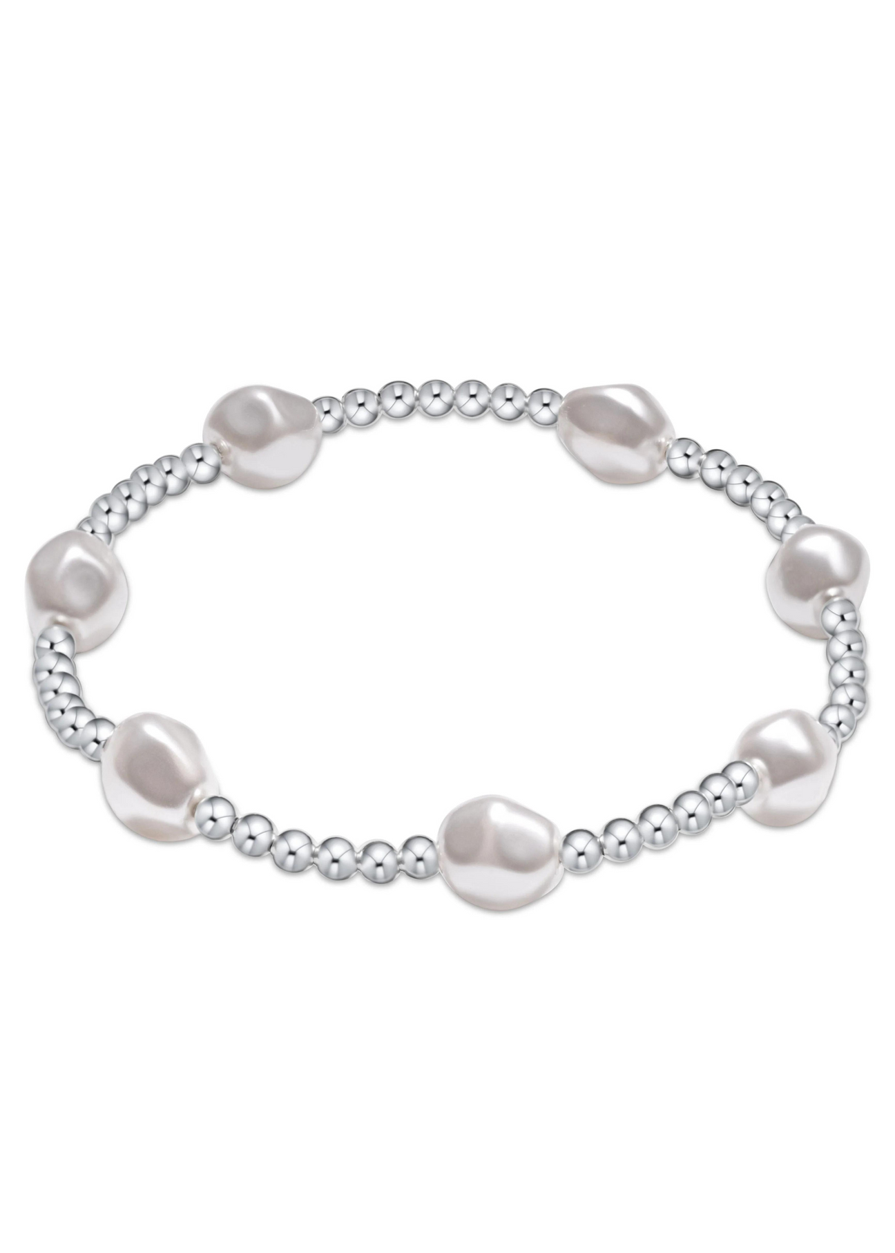 enewton Extends - Admire Sterling 3mm Bead Bracelet - Pearl