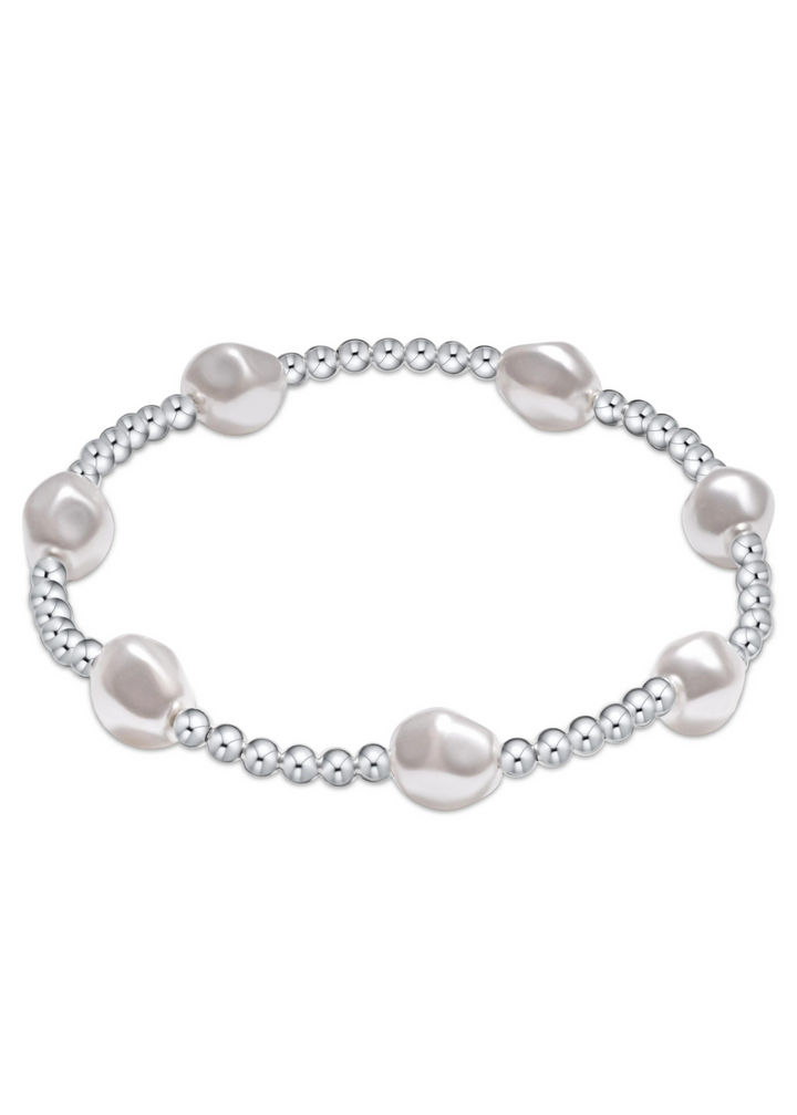enewton Extends - Admire Sterling 3mm Bead Bracelet - Pearl