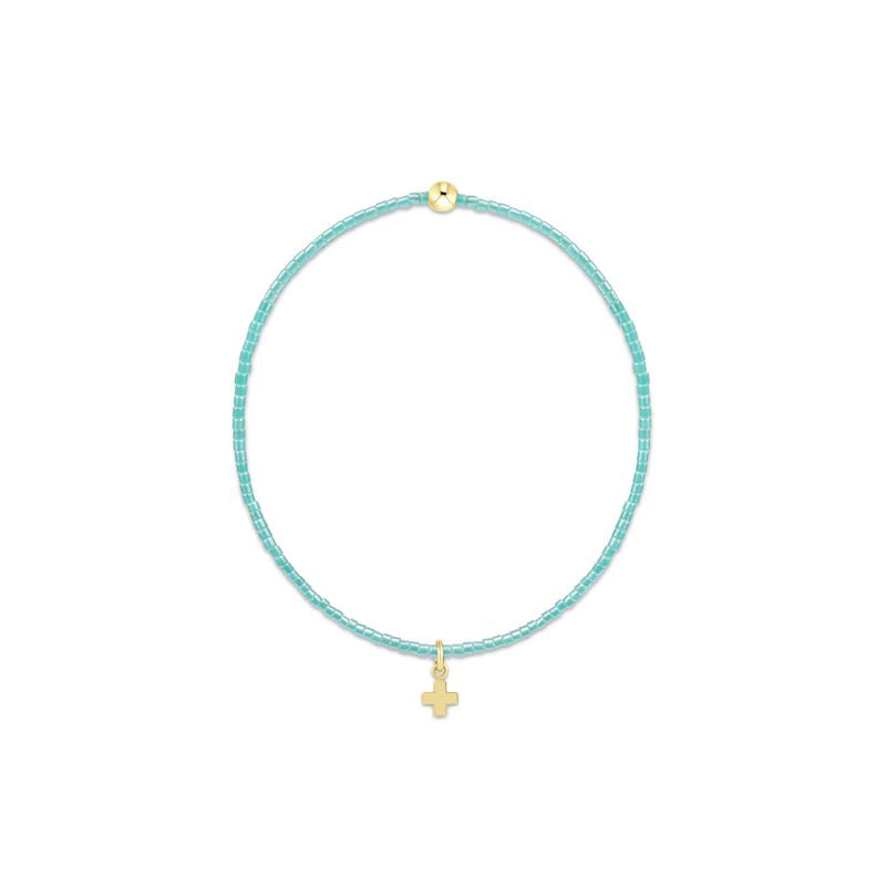 Enewton Hope Classic Bracelet - Signature Cross Small Gold Charm